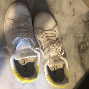 Italian white leather sneaker Mika Rubens